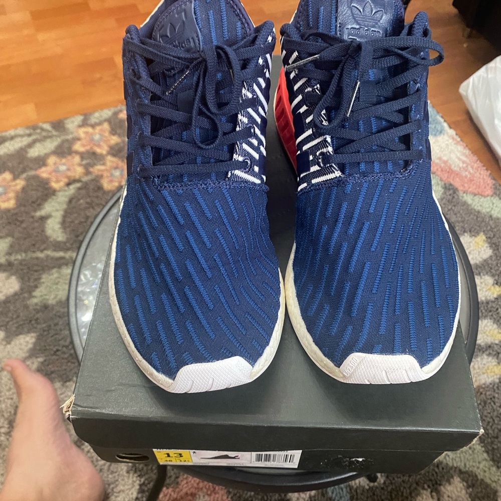 Adidas NMD_R2 PK Blue Size 13